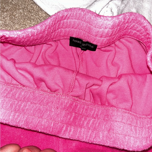 Naked wardrobe Terry Cloth Short Set - Picture 3 of 5